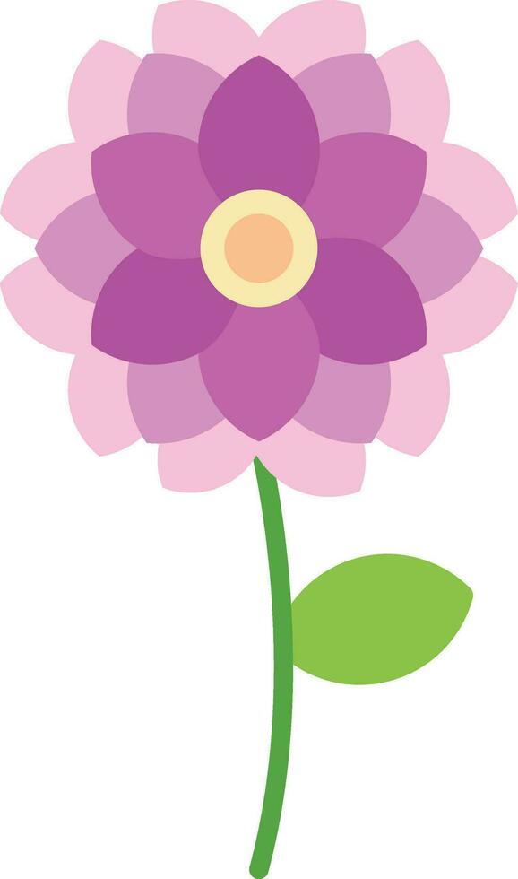 Dahlia Vector Icon