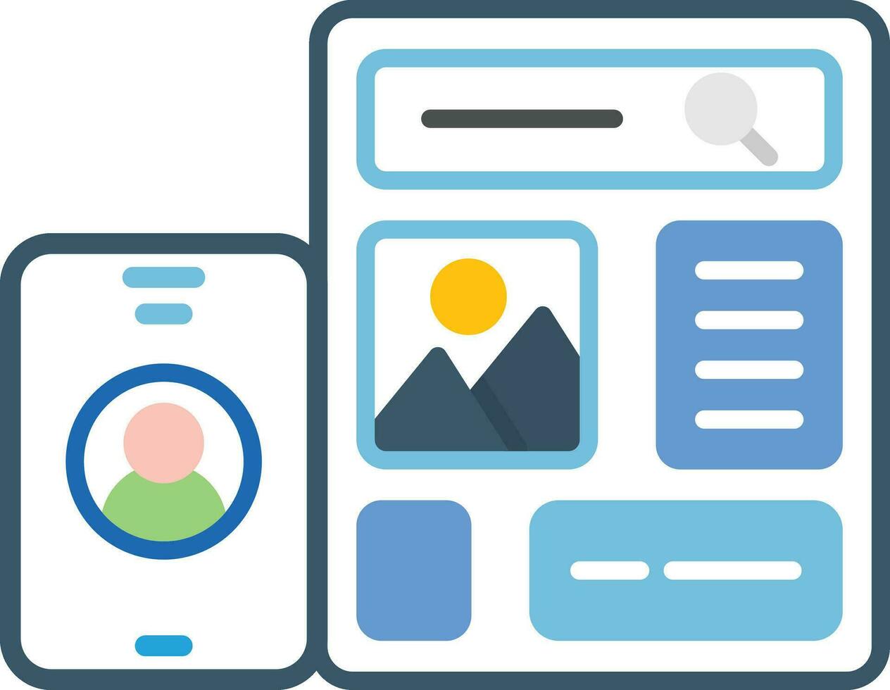 Website Ux Vector Icon