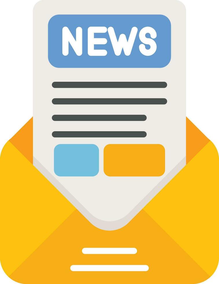 Newsletter Vector Icon