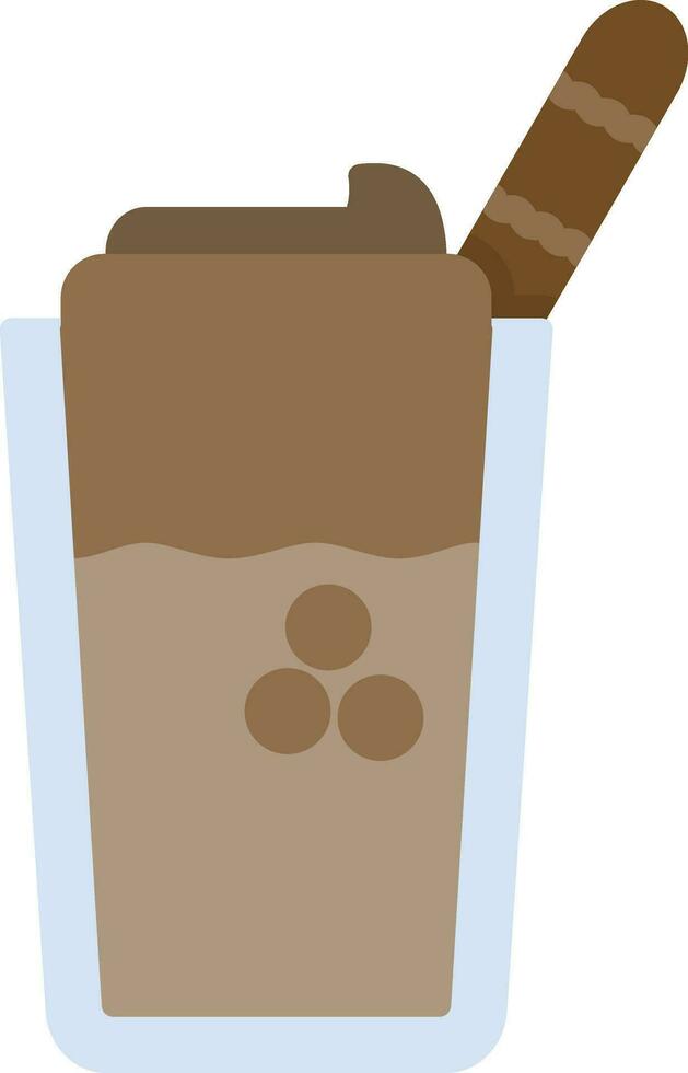 Chocolate Milk Vector Icon