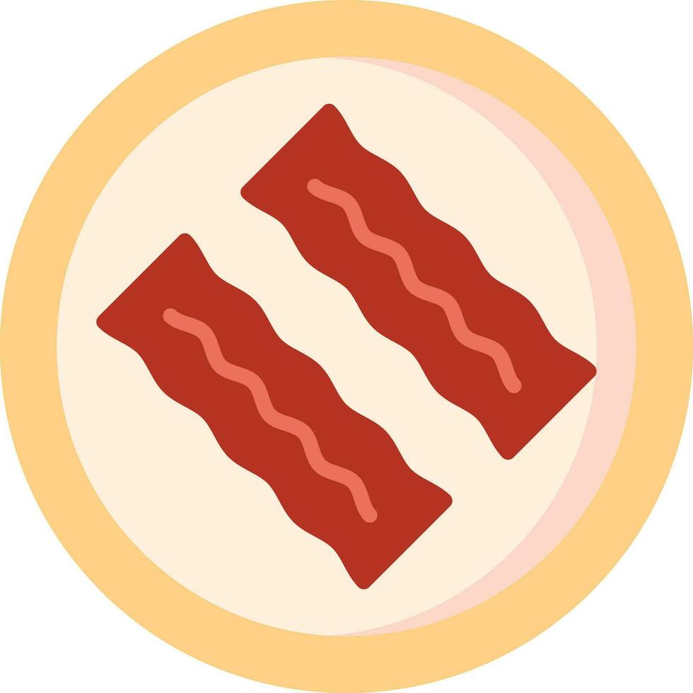 Bacon Vector Icon