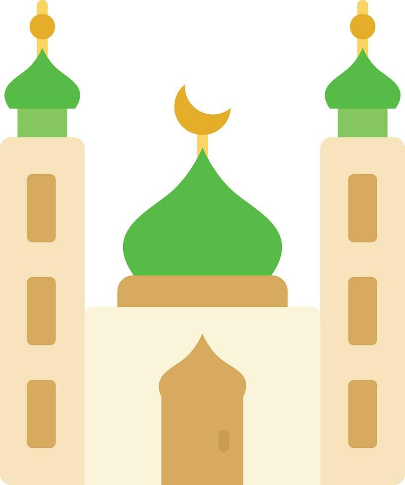 Small Mosque Vector Icon