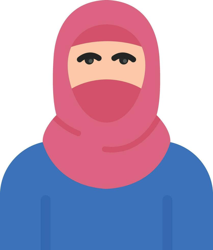 Hijab Vector Icon