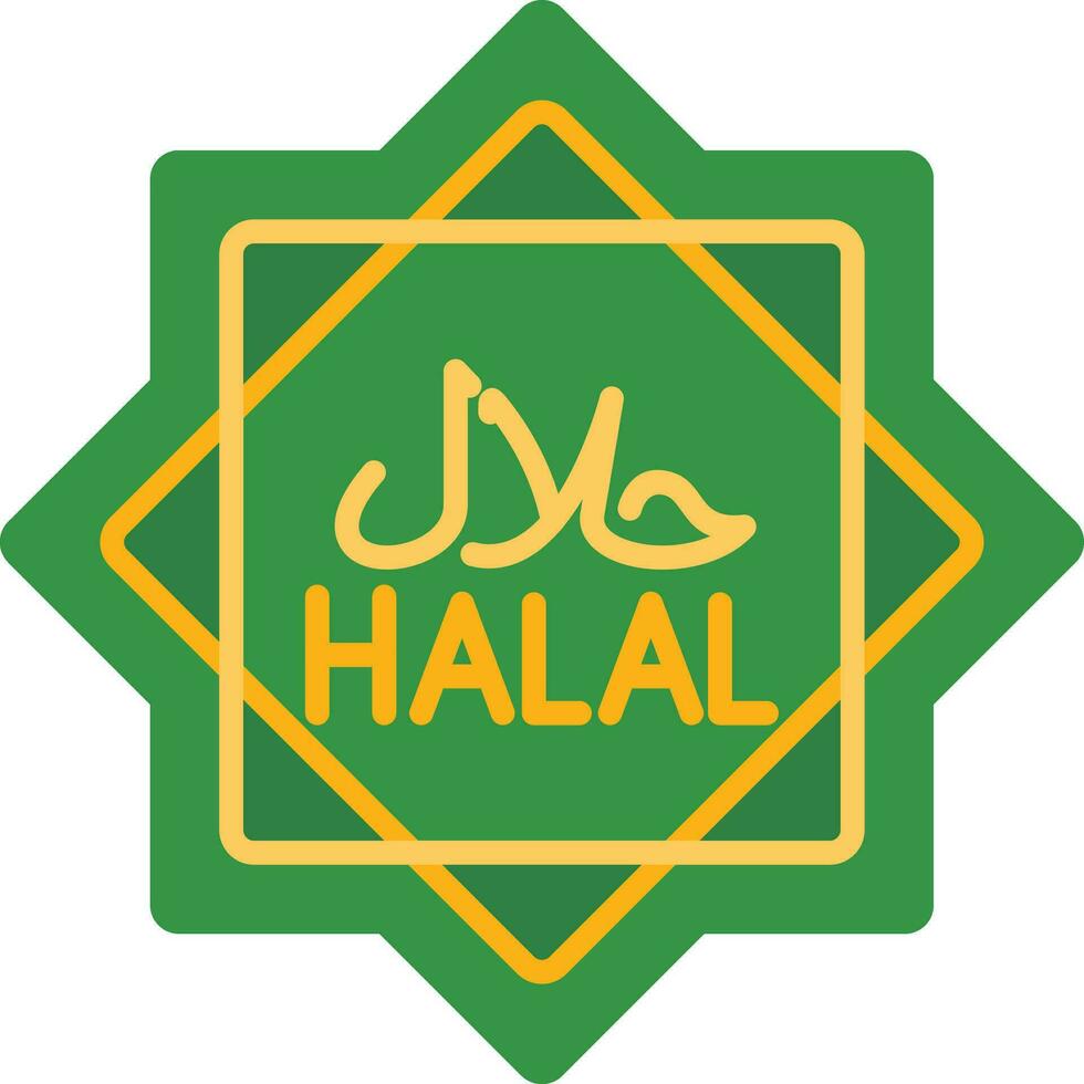 Halal Vector Icon