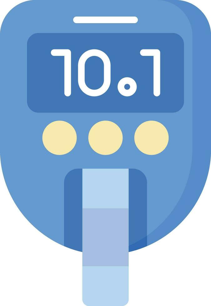 Glucose Checkup Vector Icon
