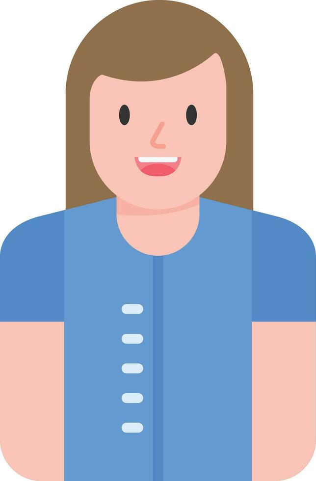 Female Patient Vector Icon