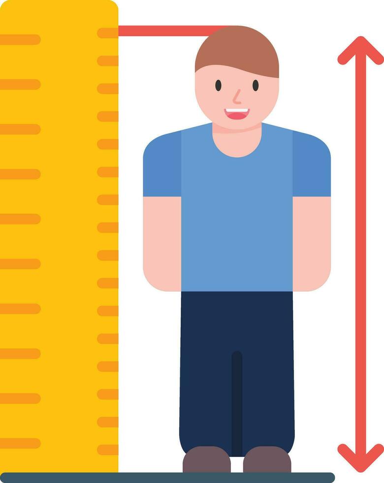 Height Check Vector Icon