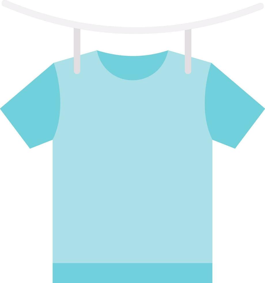 Drying Clothes Vector Icon