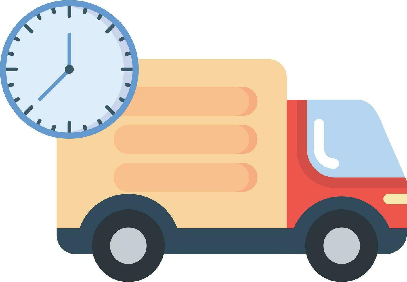 Delivery Time Vector Icon