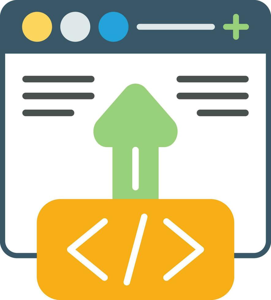 Code Deployment Vector Icon