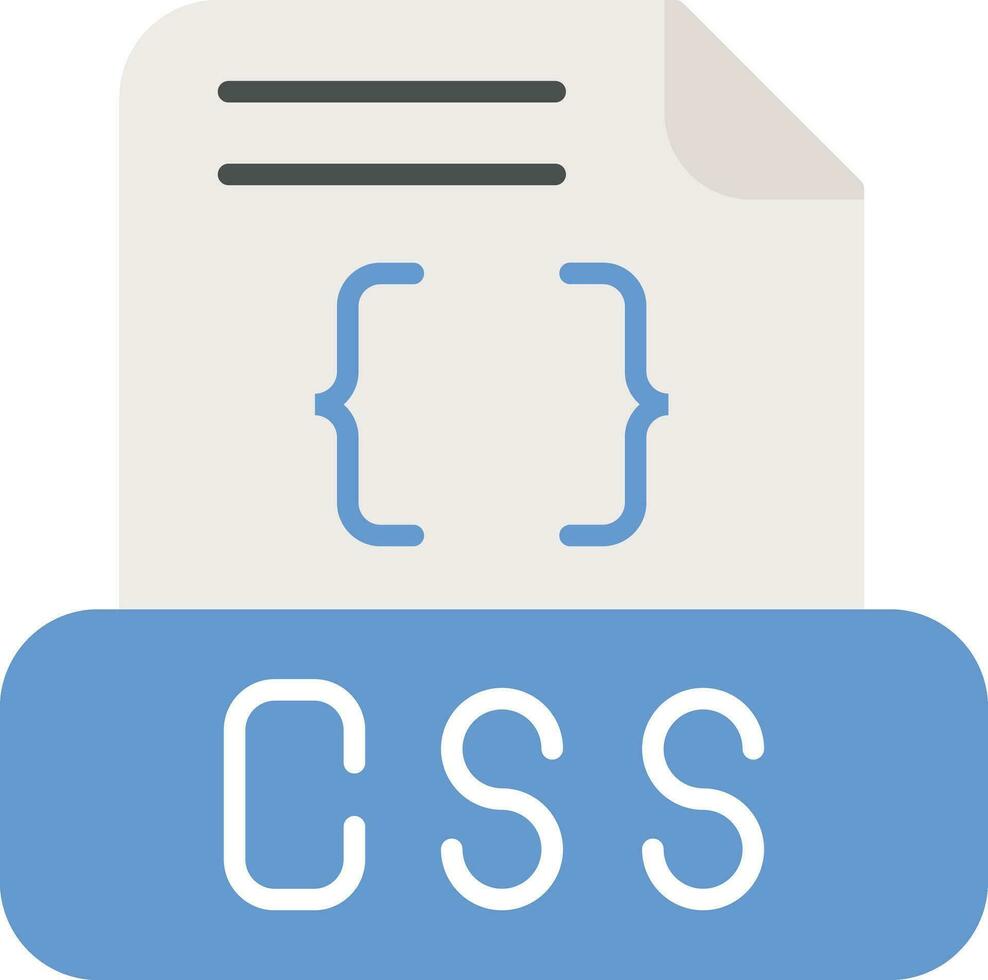Css File Vector Icon