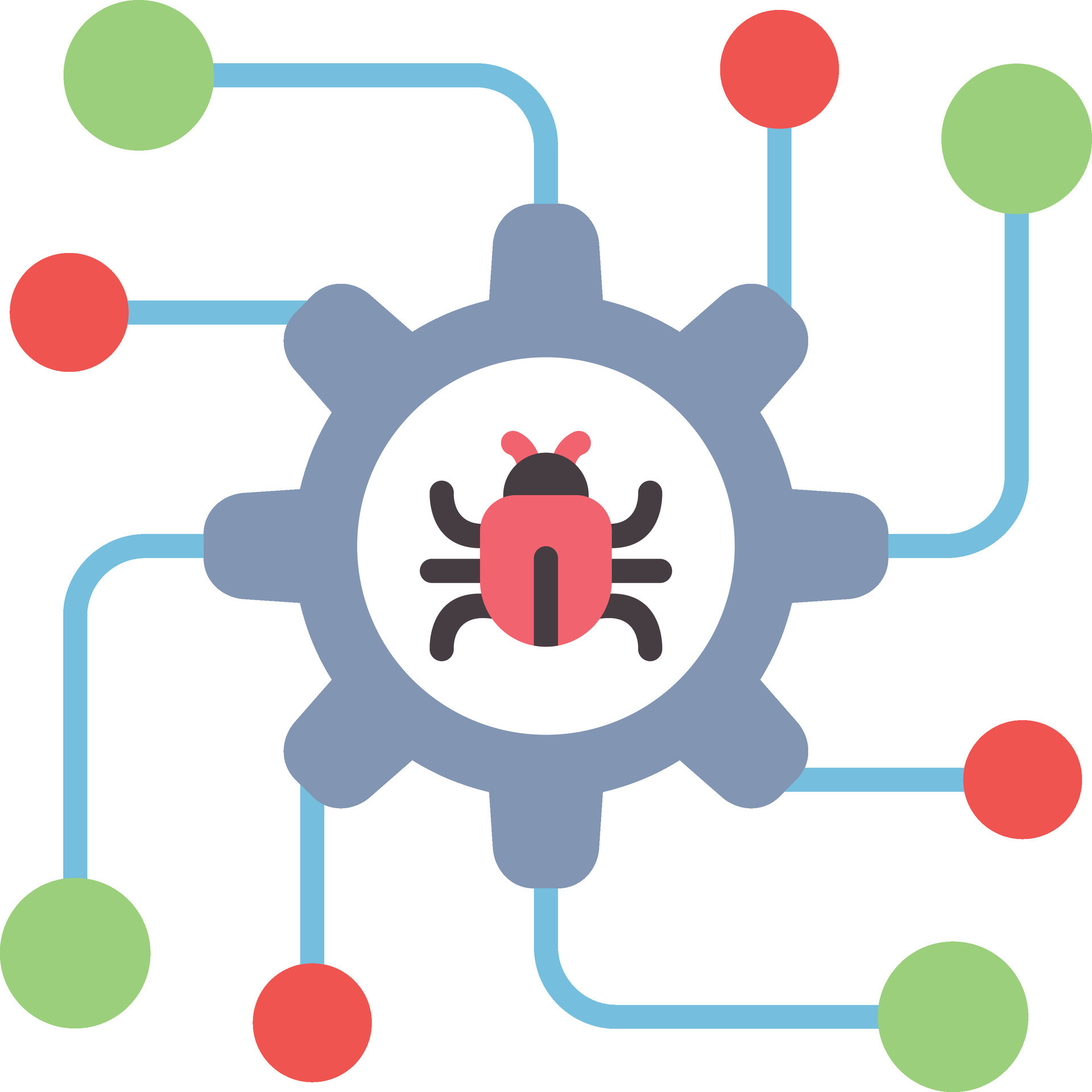 Debug Vector Icon 30378002 Vector Art at Vecteezy