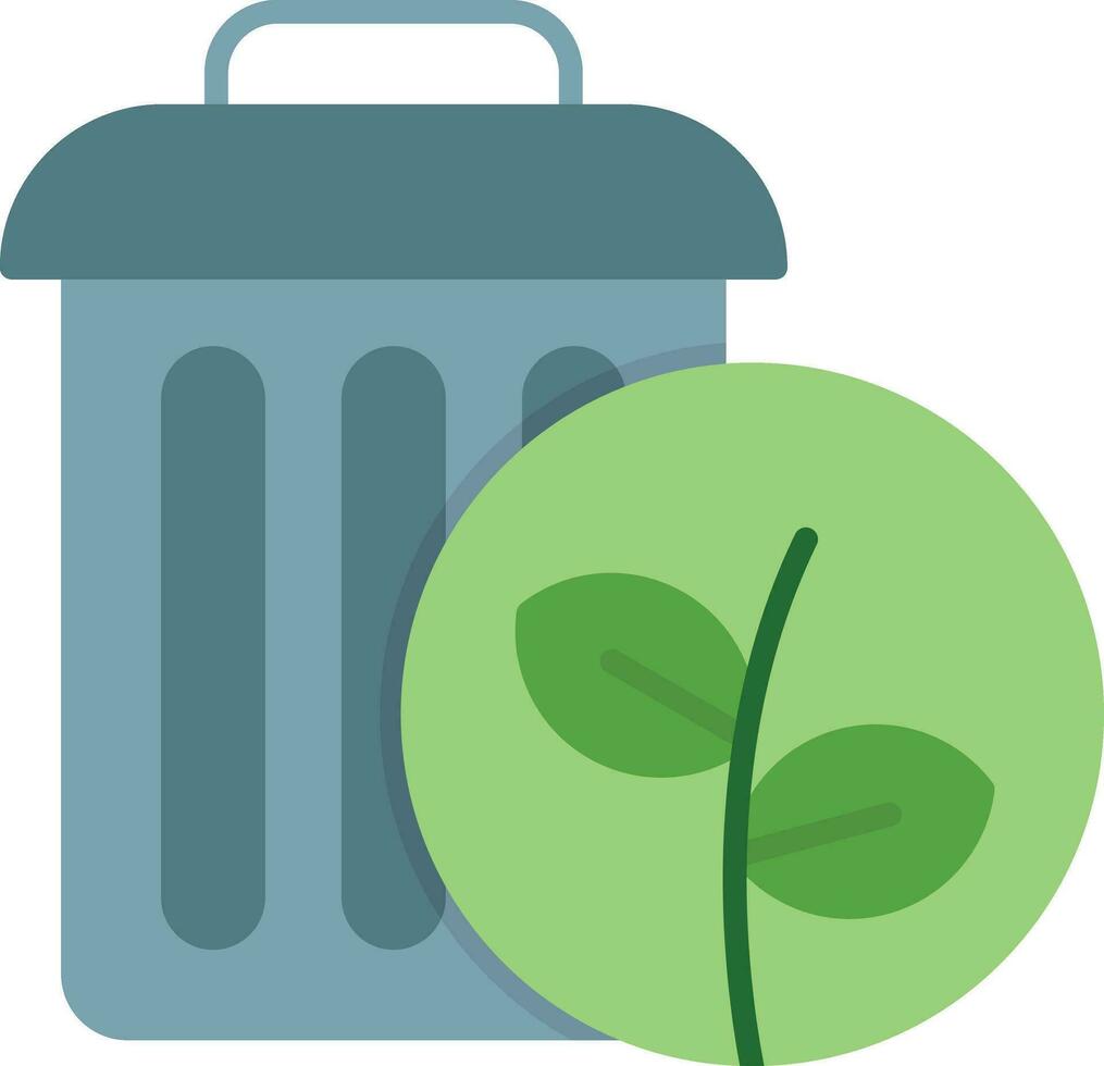 Plant Trash Vector Icon