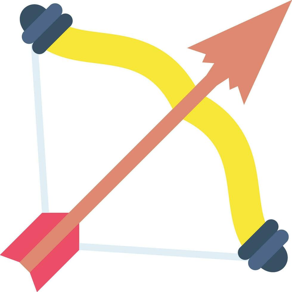 Bow Arrow Vector Icon