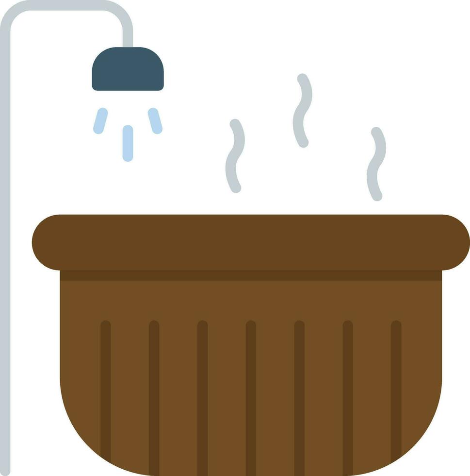 Hot Tub Vector Icon