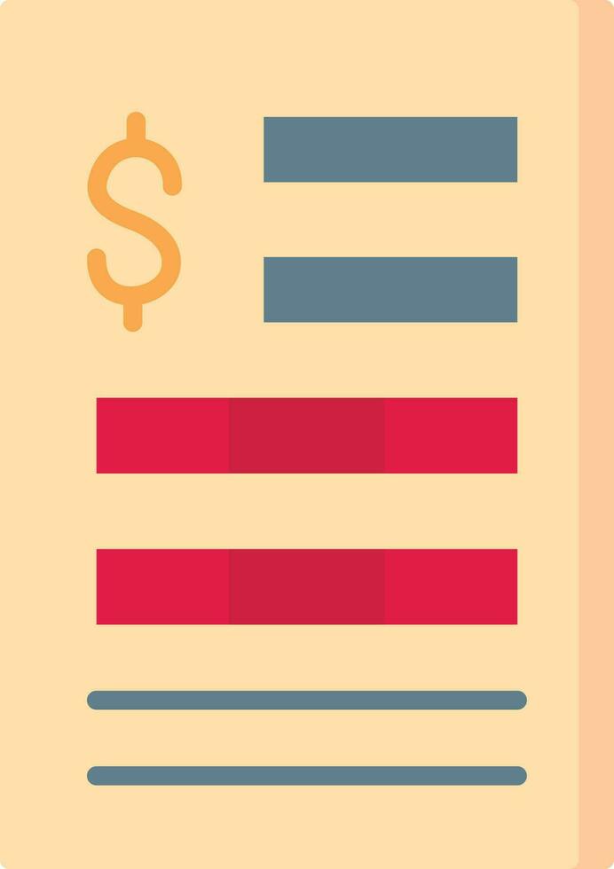 Invoice Vector Icon