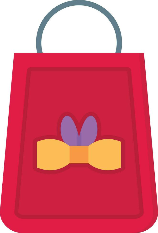 icono de vector de bolsa de compras