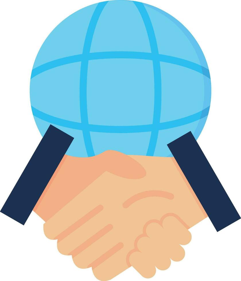 Global Partnership Vector Icon