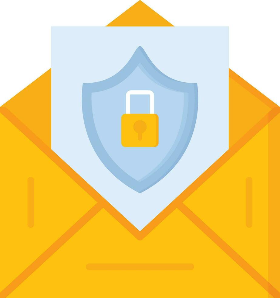 Email Security Vector Icon