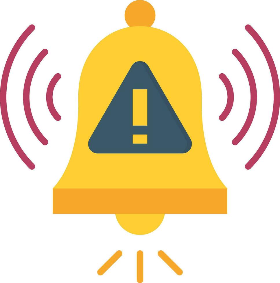Warning Alarm Vector Icon