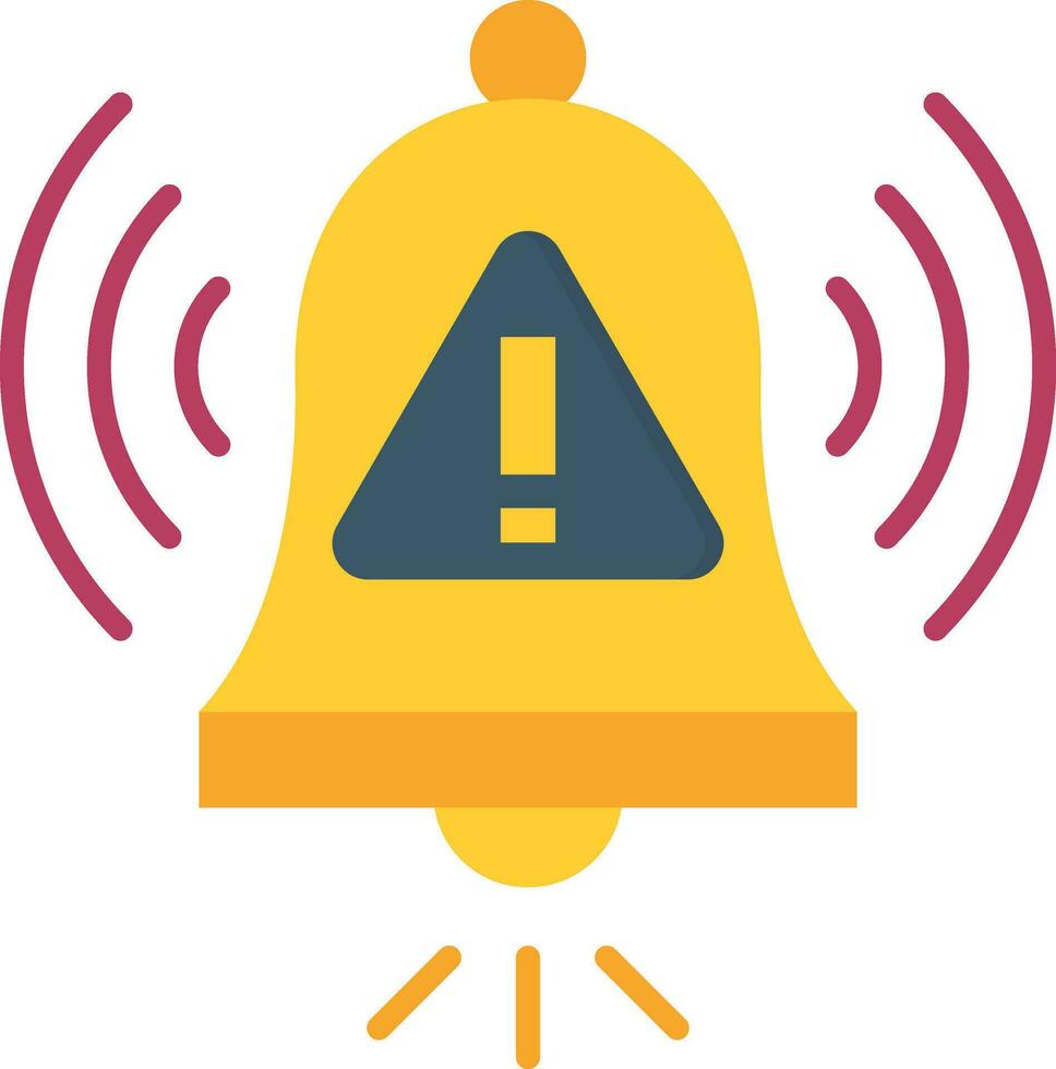 Warning Alarm Vector Icon