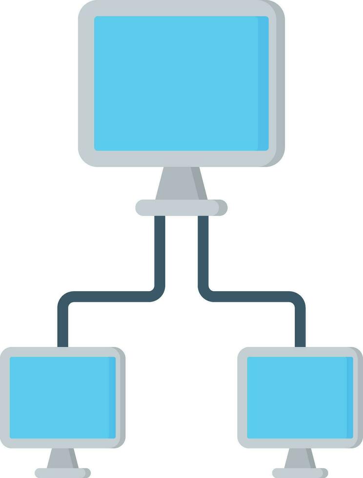 Computer Networking Vector Icon