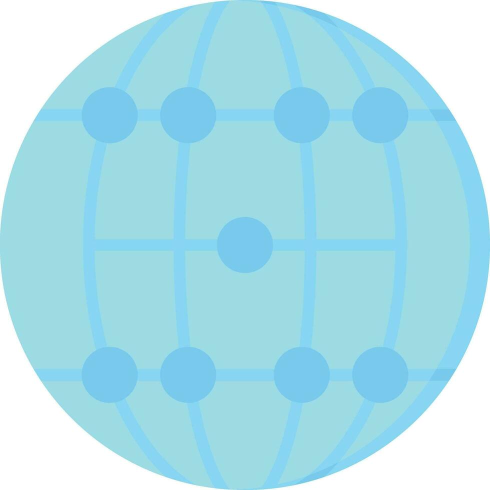 Global Network Vector Icon