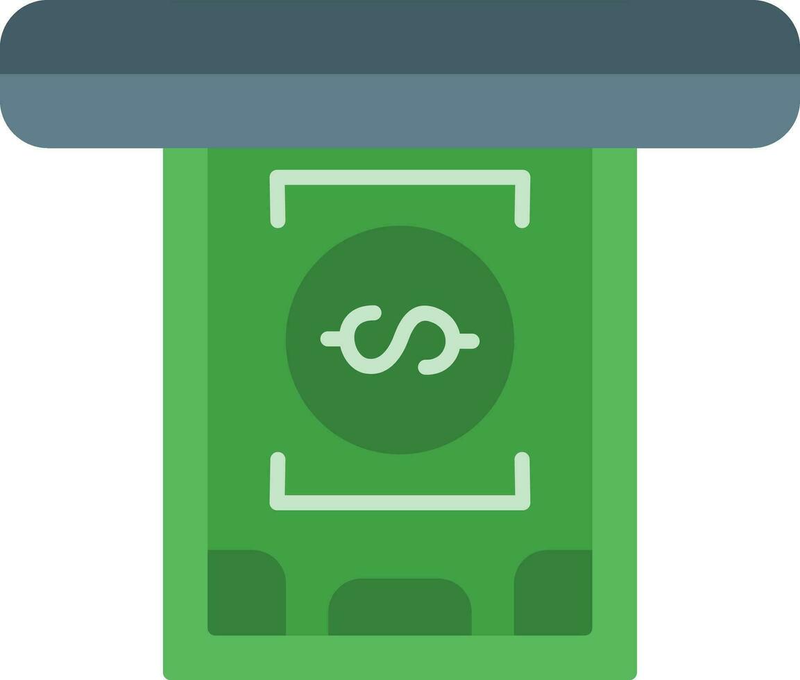 Cash Withdrawal Vector Icon