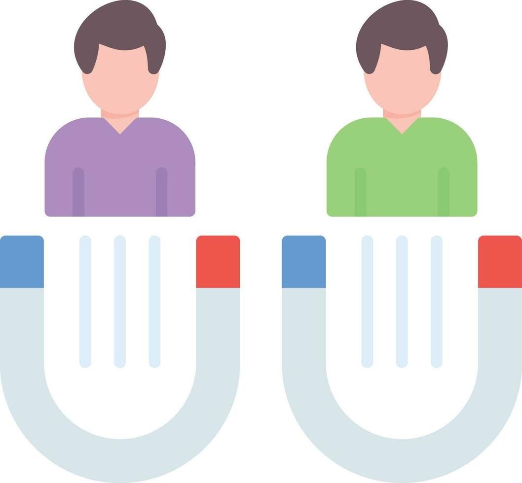 User Attraction Vector Icon