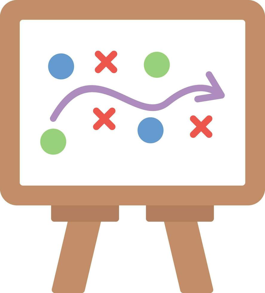 Strategic Plan Vector Icon