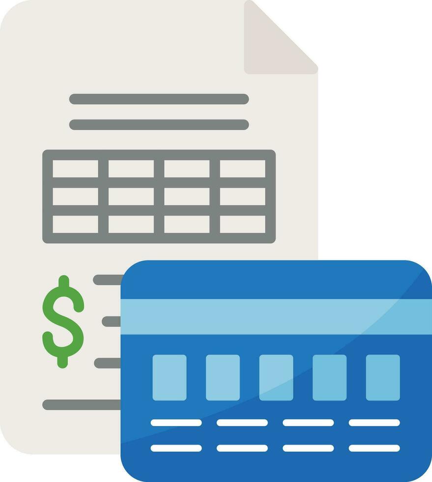 Invoice Payment Vector Icon