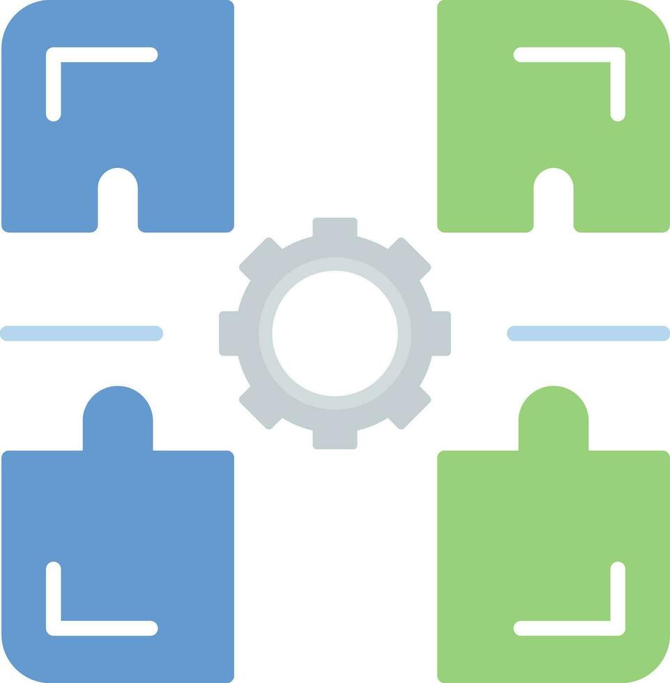 Puzzle Solution Vector Icon