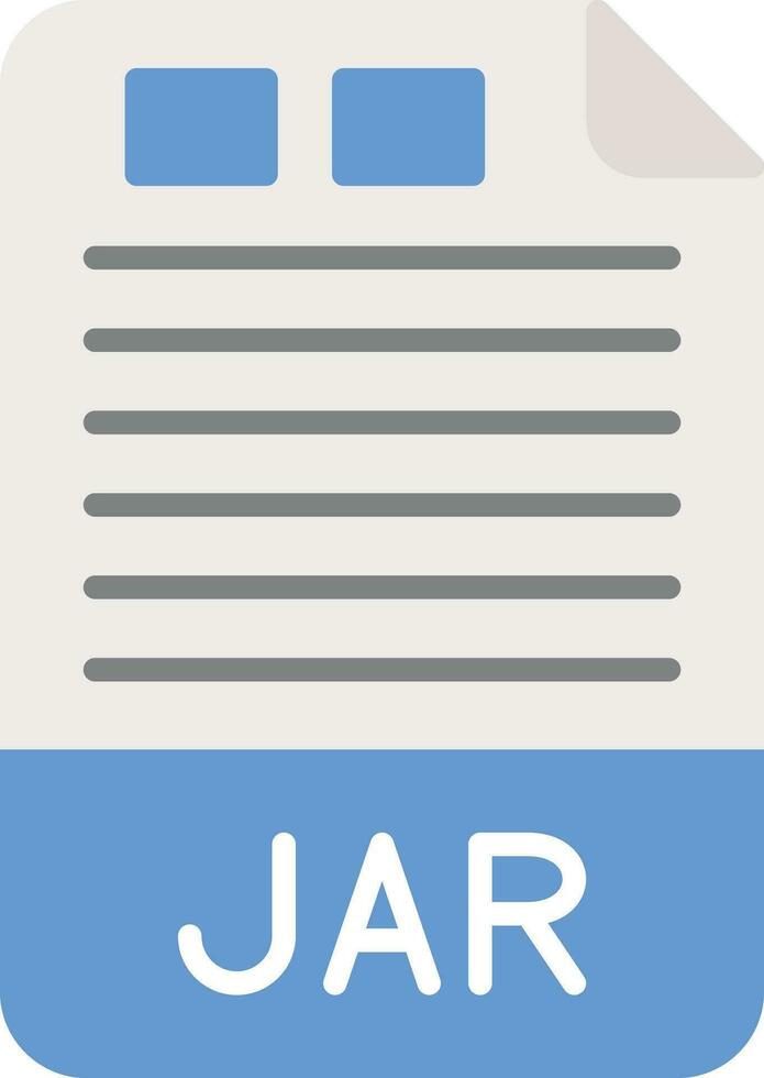 JAR Vector Icon