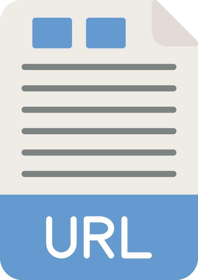 icono de vector de URL