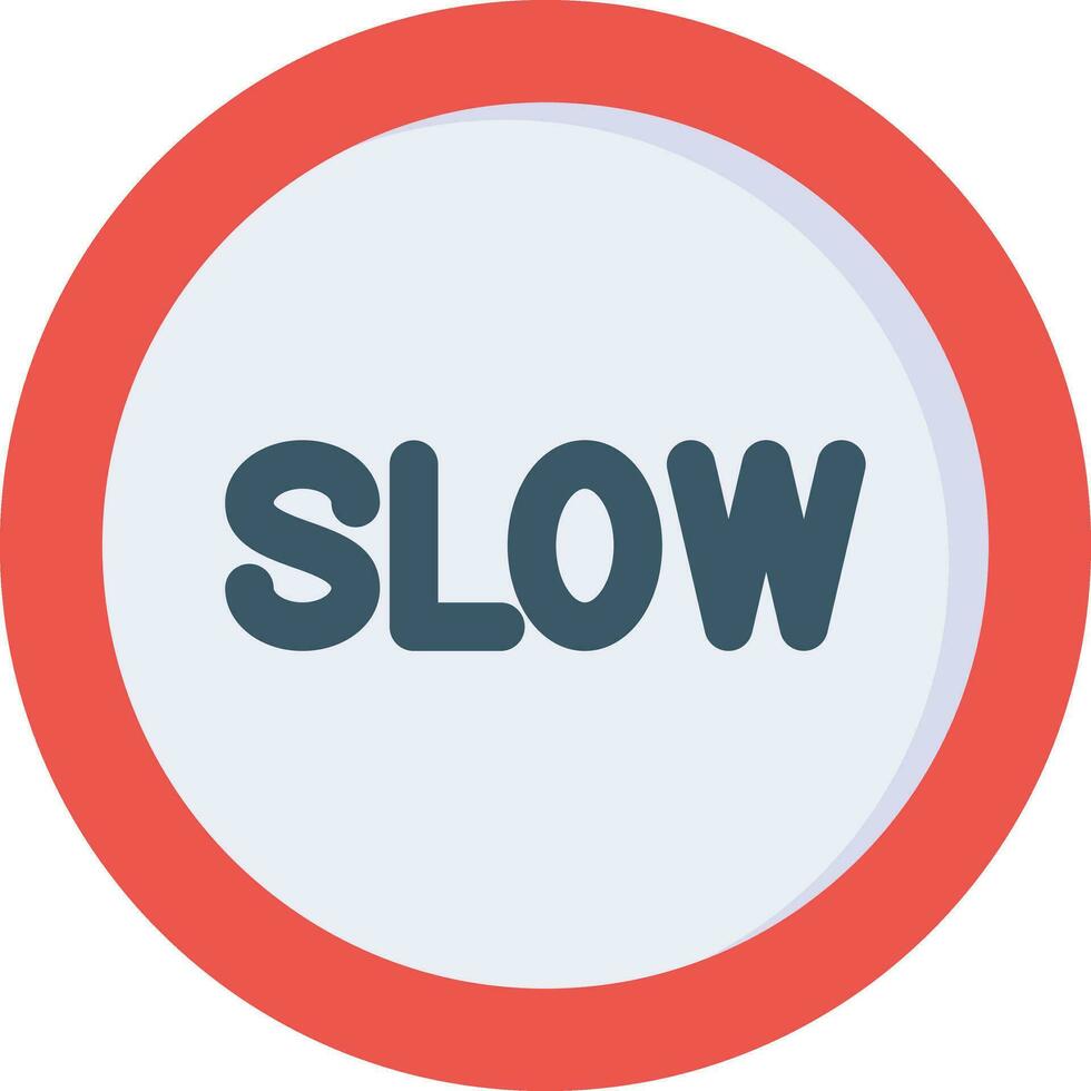 Slow Vector Icon