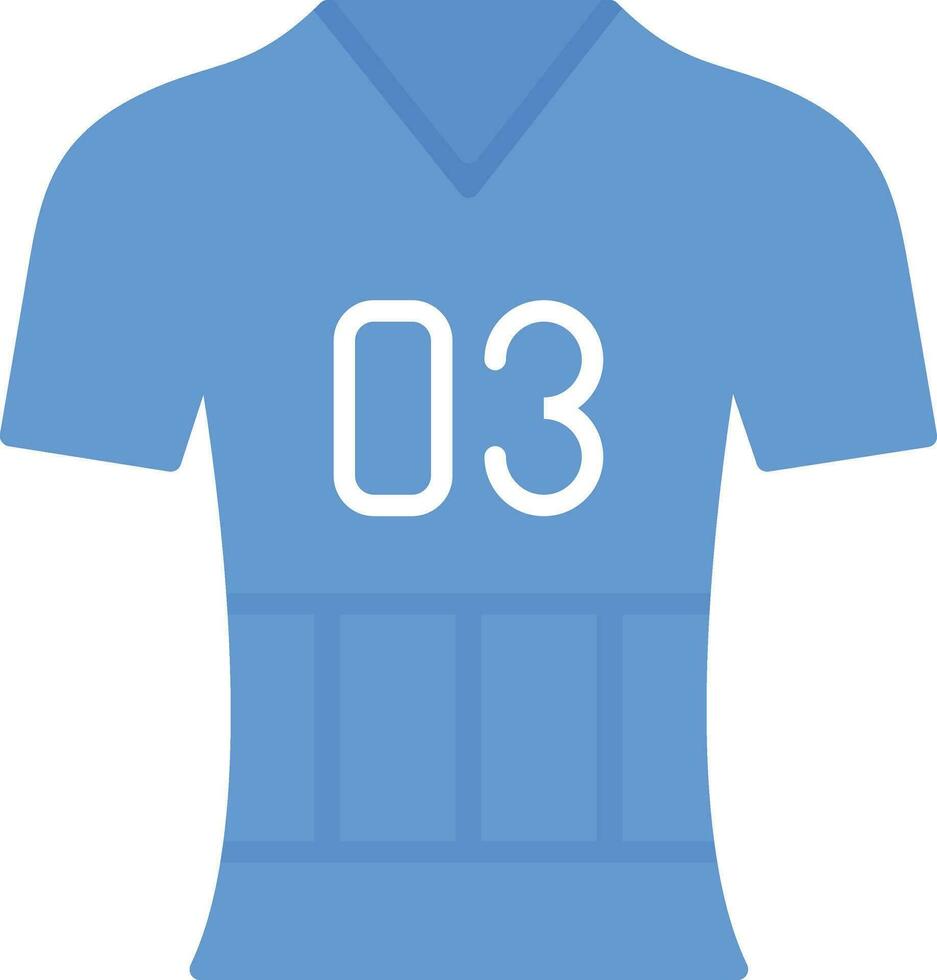 icono de vector de jersey