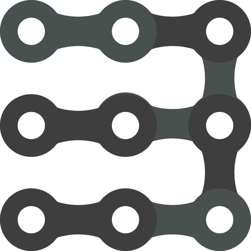 Cycle Chain Vector Icon