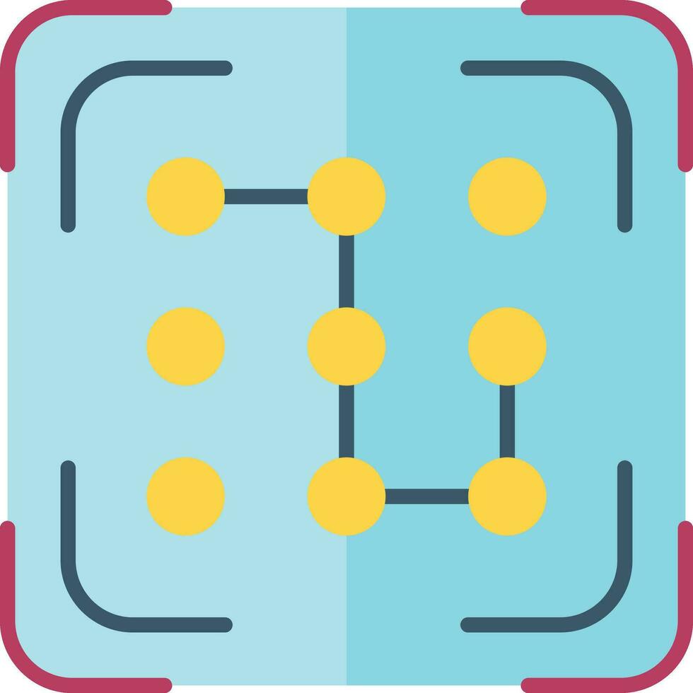 Pattern Recognition Vector Icon