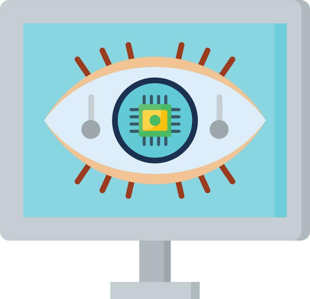 Computer Vision Vector Icon