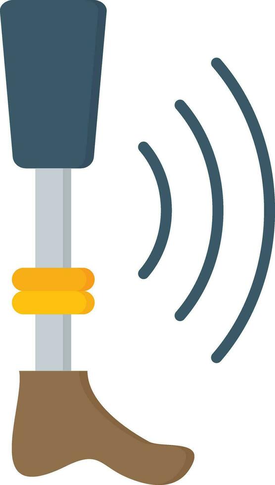 Smart Prosthesis Vector Icon