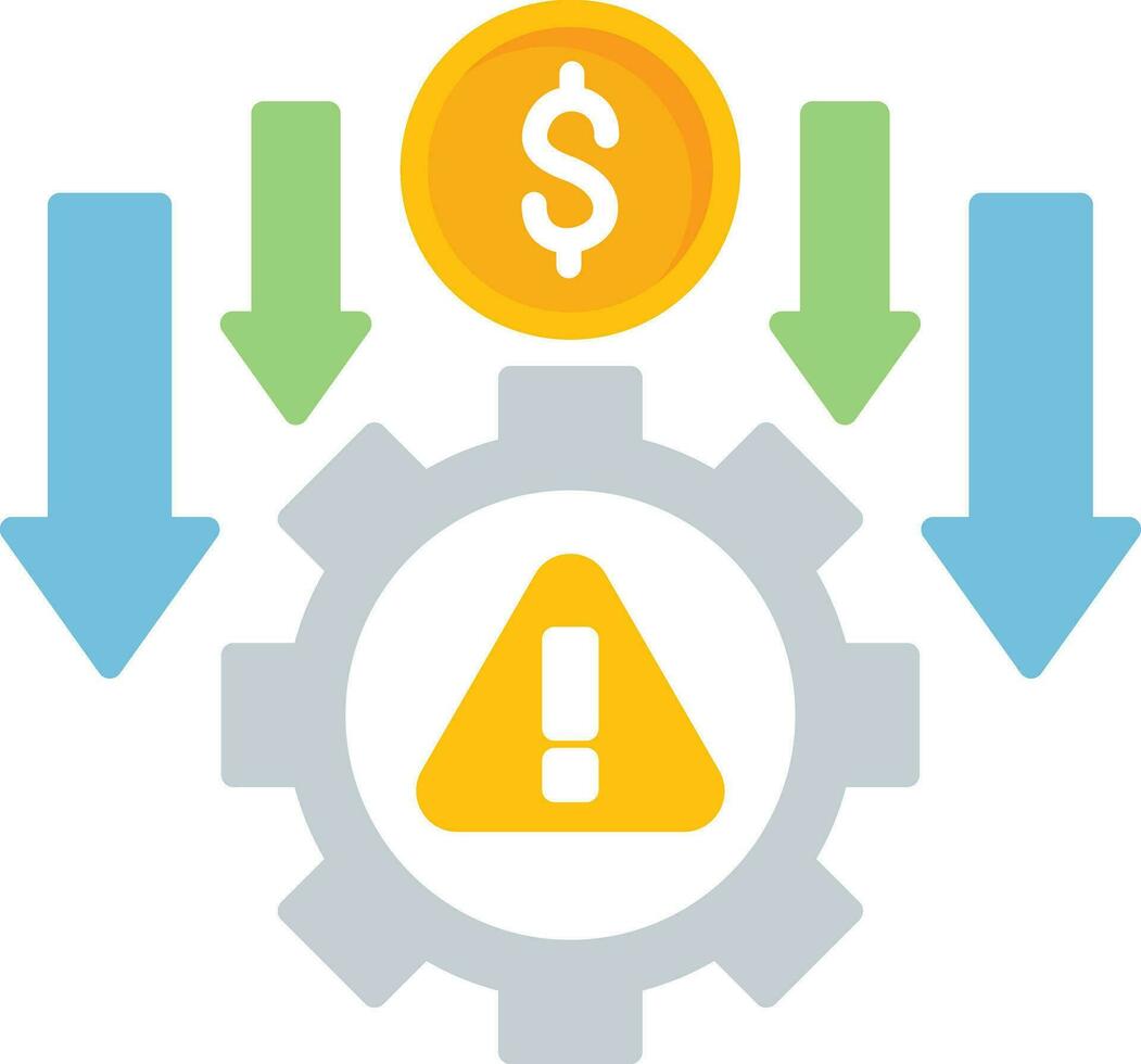 Reduce Business Risk Vector Icon