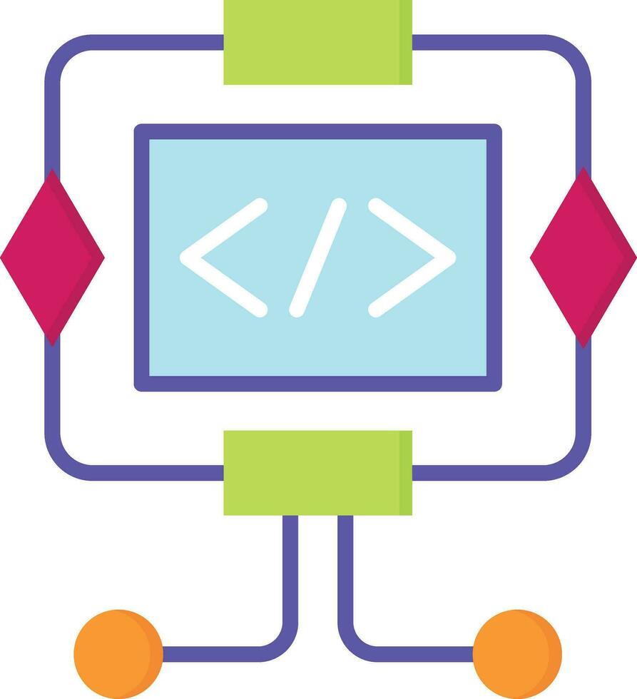 Algorithm Vector Icon