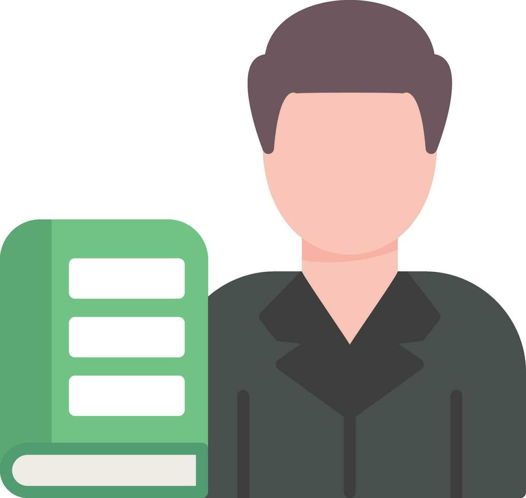 Male Professor Vector Icon