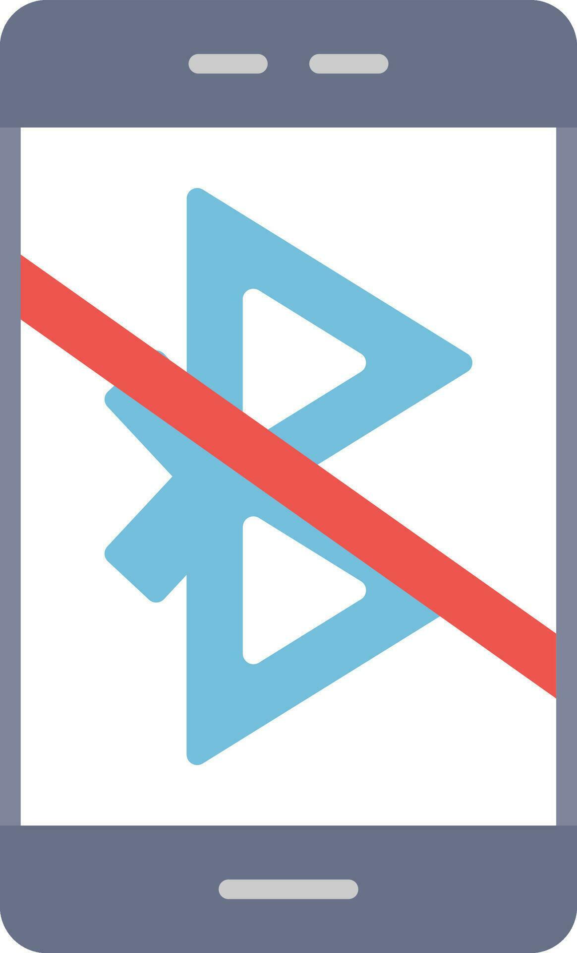 Bluetooth Disabled Vector Icon 30379843 Vector Art at Vecteezy