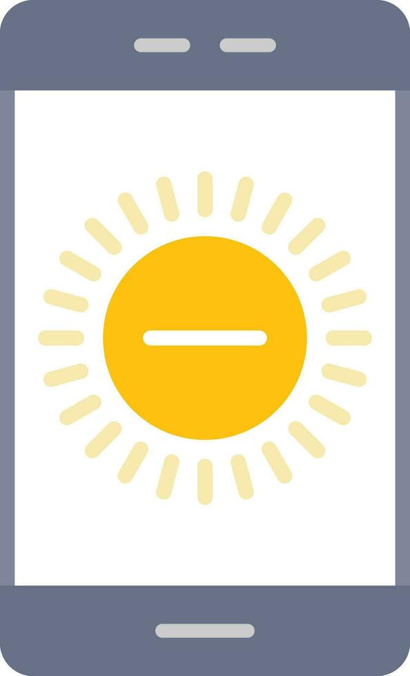 Brightness Low Vector Icon