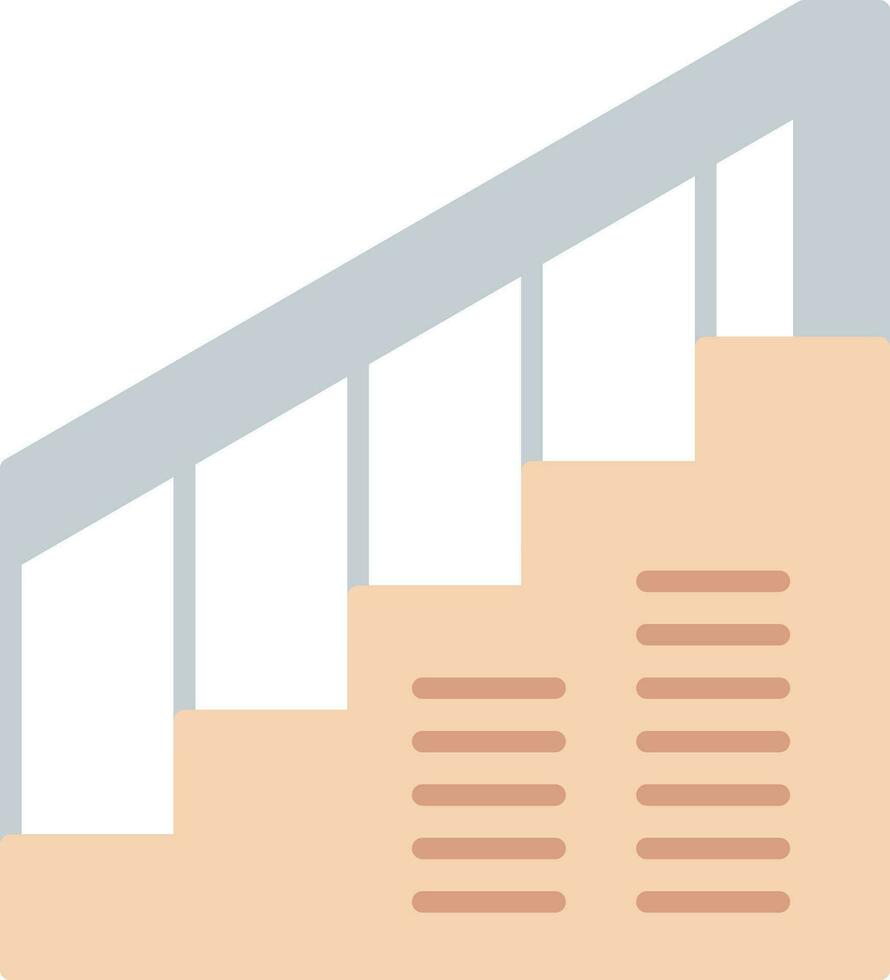 escalera vector icono