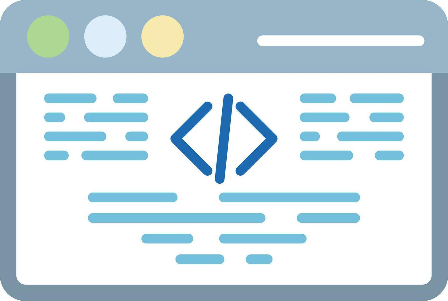 Programming Language Vector Icon