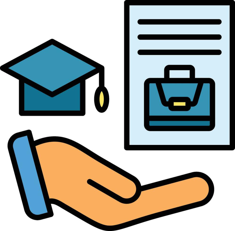 On the job Training Vector Icon