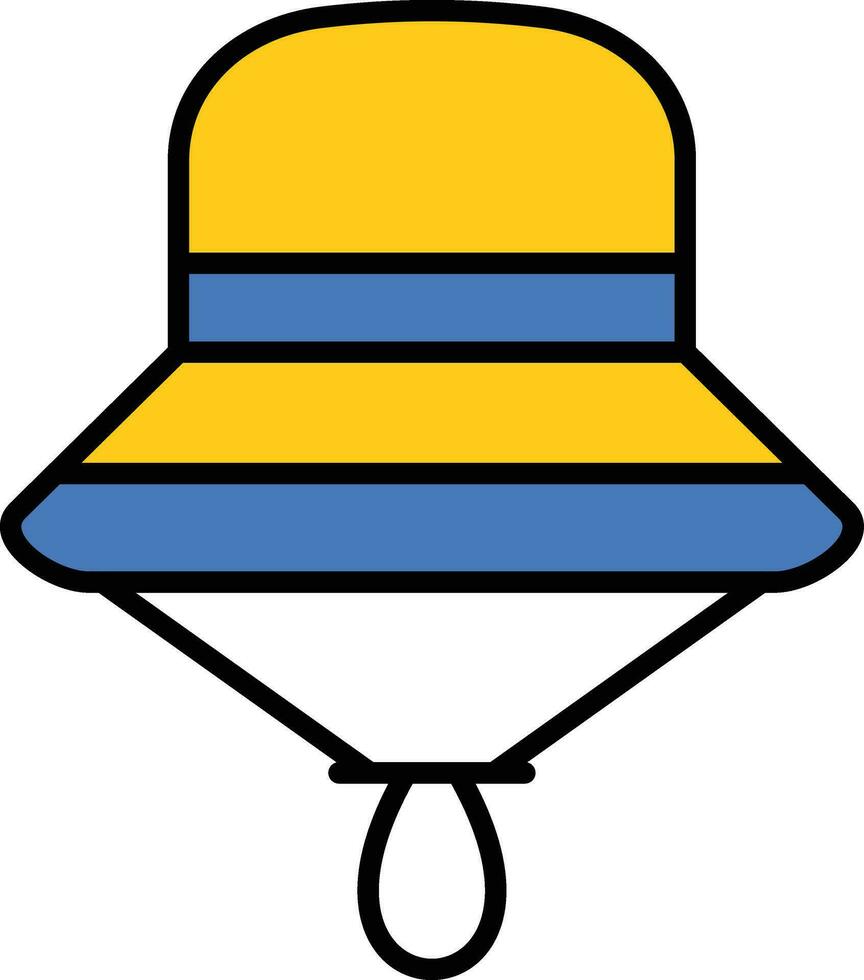 Fishing Hat Vector Icon