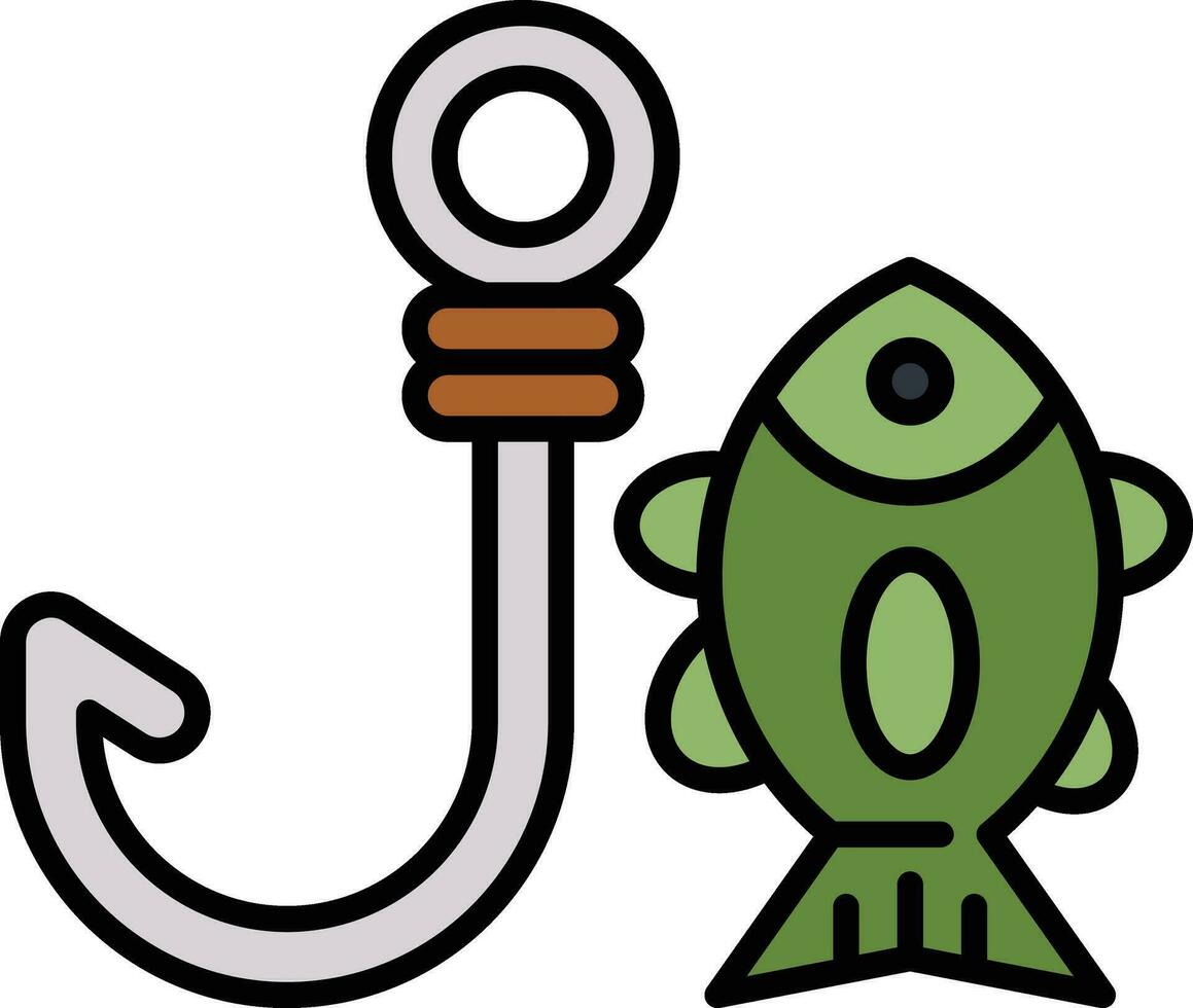 Fishing Lure Vector Icon